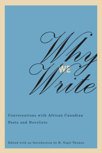 Cover for Why We Write