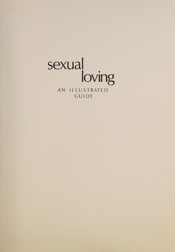 Cover for Sexual loving