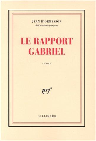 Cover for Le Rapport Gabriel