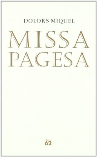 Cover for Missa pagesa
