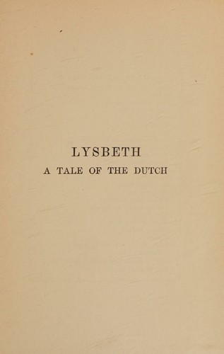 Cover for Lysbeth;