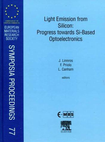Cover for Light emission from silicon, Progress towards Si-based Optoelectronics