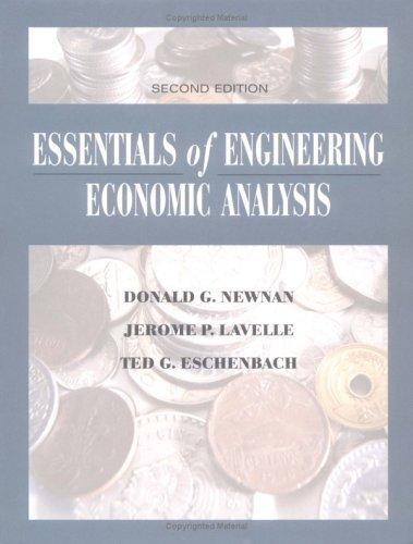 Cover for Essentials of engineering economic analysis