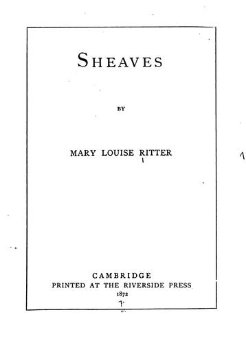 Cover for Sheaves