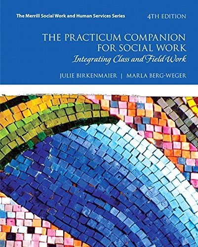 Cover for Practicum Companion for Social Work