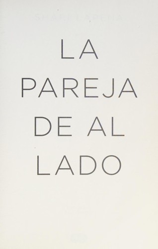 Cover for La pareja de al lado