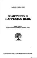 Cover for Something is happening here