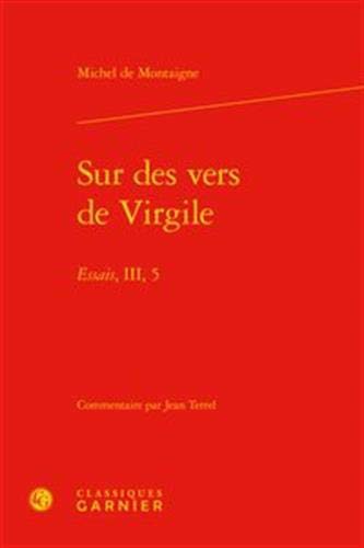 Cover for Sur Des Vers de Virgile