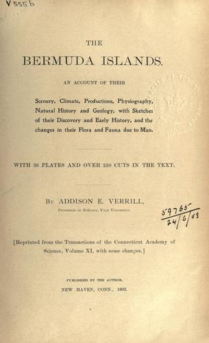 Cover for The Bermuda Islands
