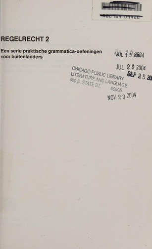 Cover for Regelrecht