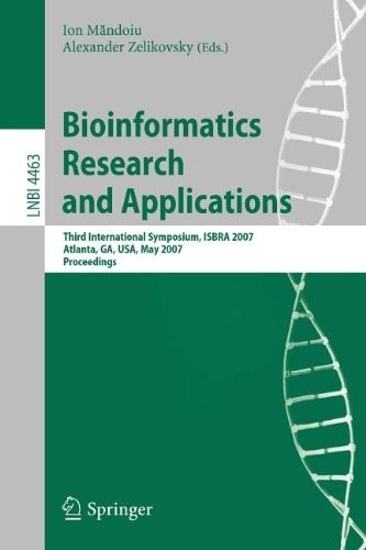 Cover for Bioinformatics Research and Applications