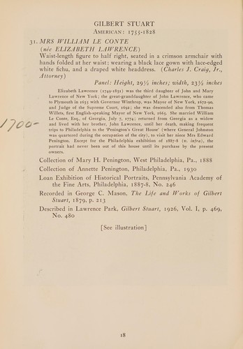 Cover for Four portraits by Gilbert Stuart