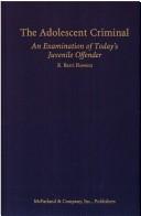Cover for adolescent criminal