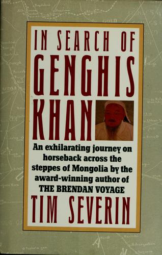 Cover for In search of Genghis Khan