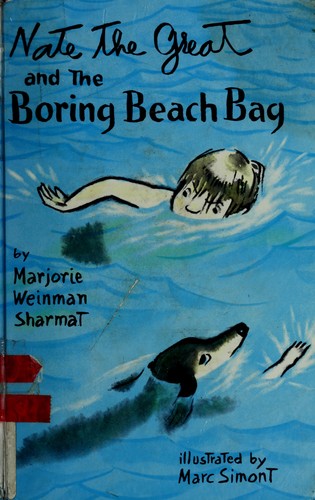 Cover for Nate the Great and the boring beach bag
