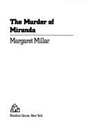Cover for The  murder of Miranda