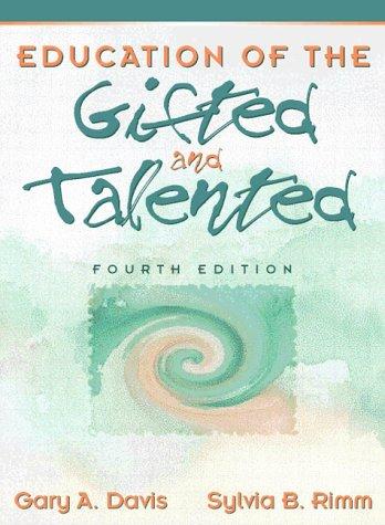 Cover for Education of the gifted and talented
