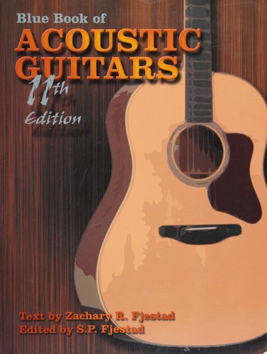 Cover for Blue Book of Acoustic Guitars