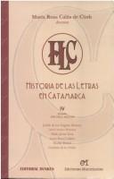 Cover for Historia de las letras en Catamarca.