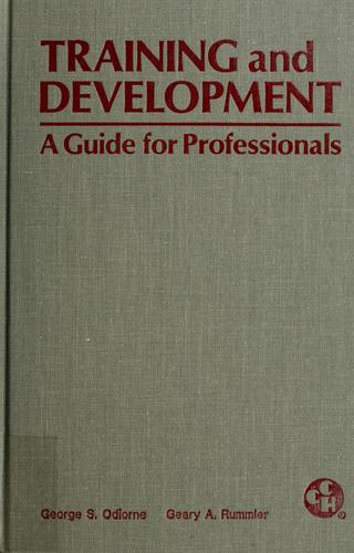 Cover for Training and development