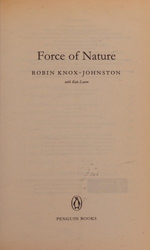 Cover for Force of nature