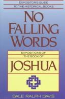 Cover for No falling words