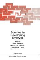 Cover for Somites in Developing Embryos