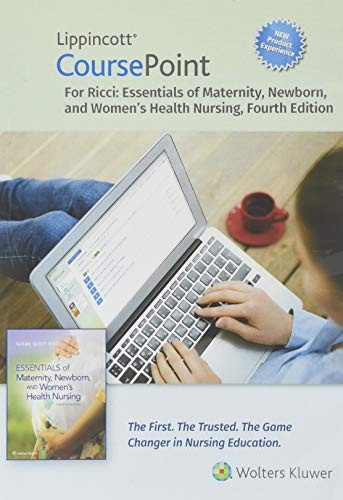 Cover for Lippincott CoursePoint Enhanced for Ricci's Essentials of Maternity, Newborn, and Women's Health Nursing
