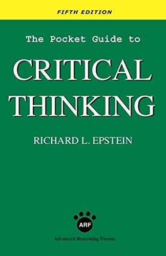 Cover for The Pocket Guide to Critical Thinking fifth edition