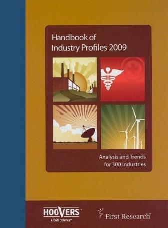 Cover for Hoover's Handbook of Industry Profiles 2009