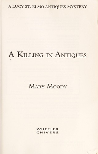Cover for A killing in antiques