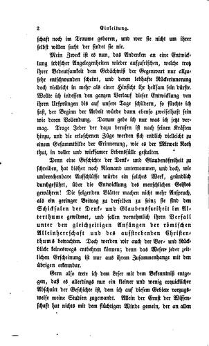 Cover for Geschichte der Denk- und Glaubensfreiheit im ersten Jahrhundert der Kaiserherrschaft und des ...