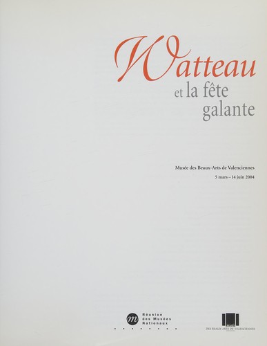 Cover for Watteau et la fête galante