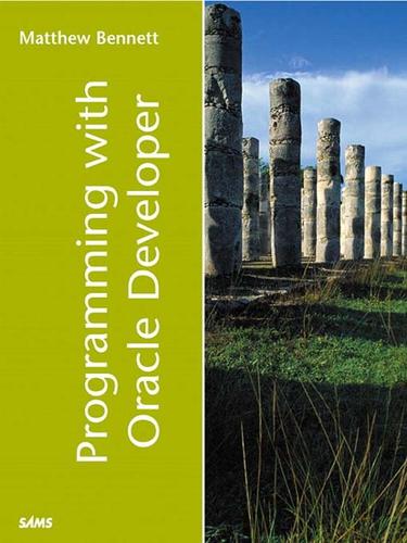 Cover for Programming with Oracle Developer