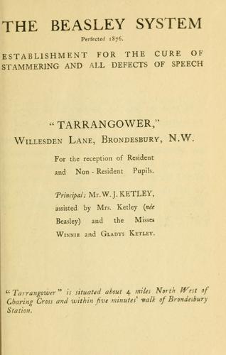 Cover for Stammering