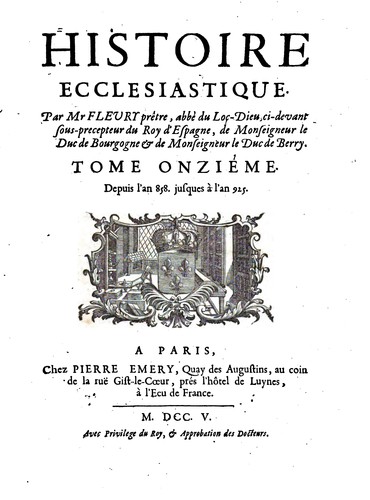 Cover for Histoire ecclésiastique