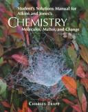 Cover for Student's Solutions Manual for Atkins and Jones's Chemistry