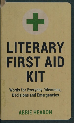 Cover for Literary first aid kit