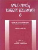 Cover for Applications of photonic technology 6