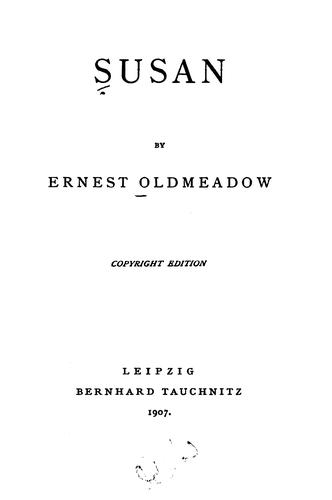Cover for Susan