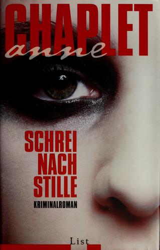 Cover for Schrei nach Stille