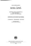 Cover for Koda kiwã
