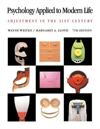Cover for Psychology Applied to Modern Life