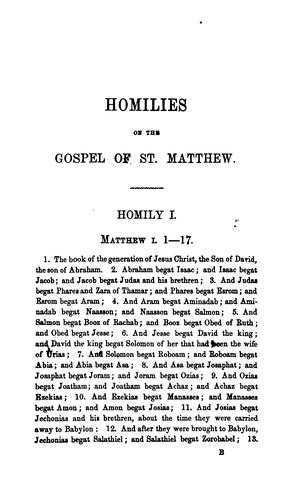 Cover for The first seal: short homilies on the Gospel according to st. Matthew [by S.R. Bosanquet].