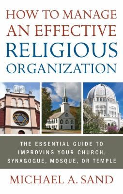 Cover for How to manage an effective religious organization