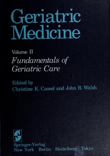 Cover for Geriatric Medicine