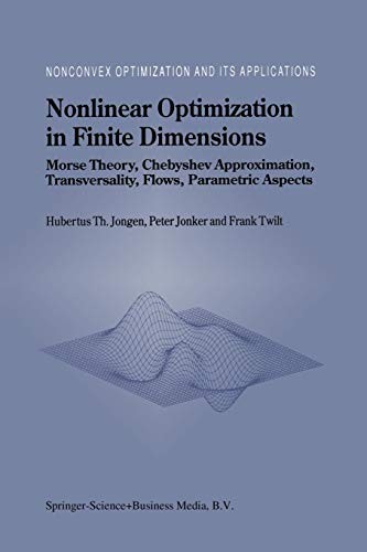 Cover for Nonlinear Optimization in Finite Dimensions
