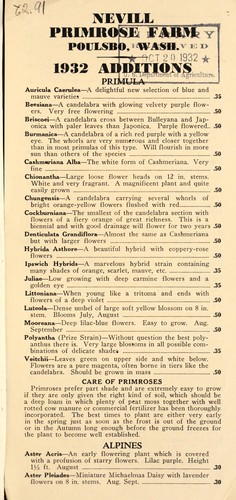 Cover for 1932 additions