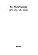 Cover for Carta a mi padre muerto