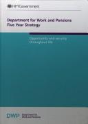 Cover for Department for Work and Pensions five year strategy
